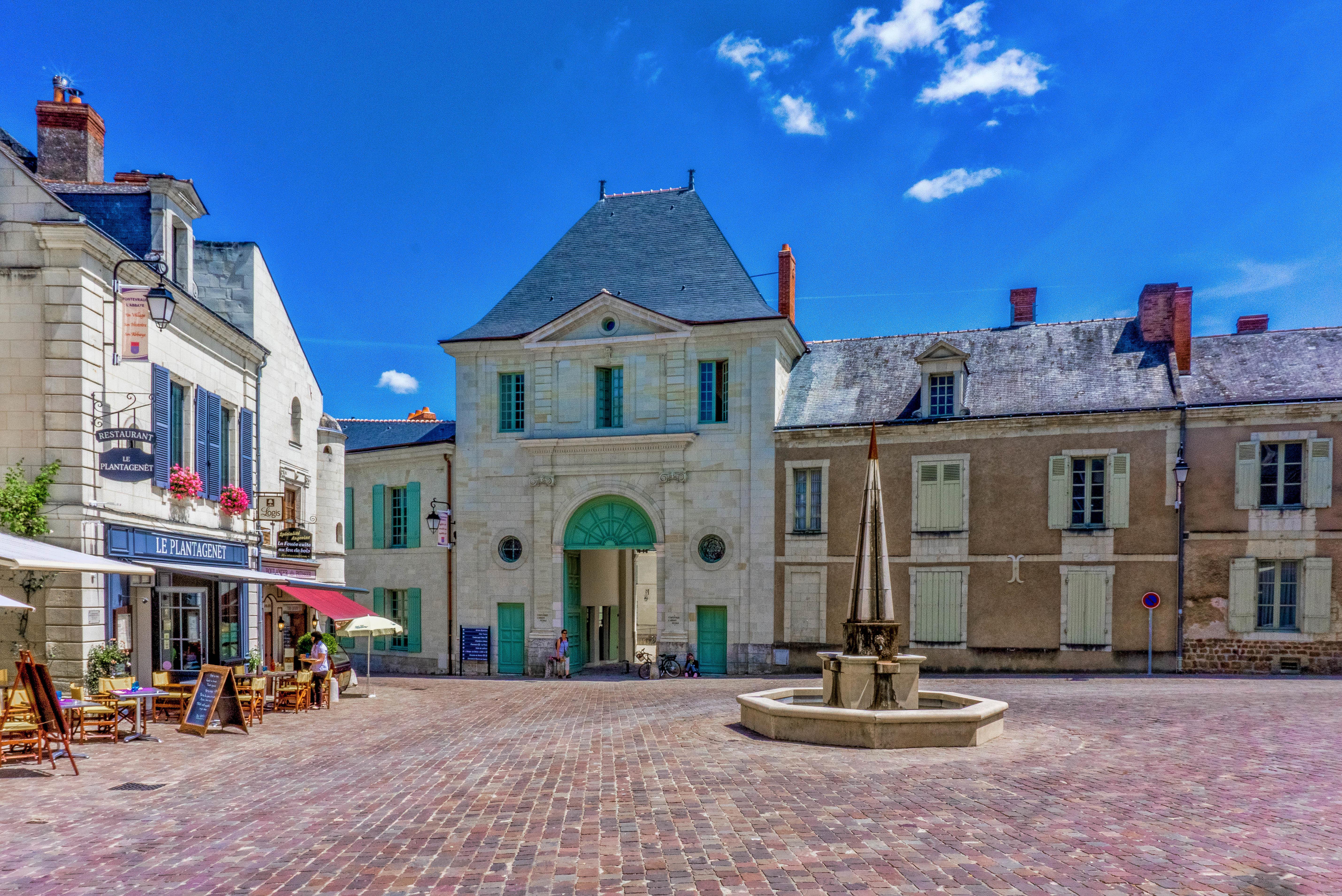 Logis Hotel La Croix Blanche Fontevraud Luaran gambar
