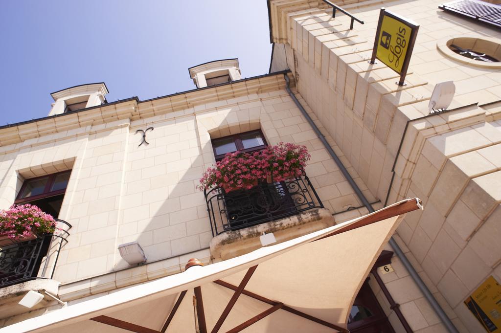 Logis Hotel La Croix Blanche Fontevraud Luaran gambar