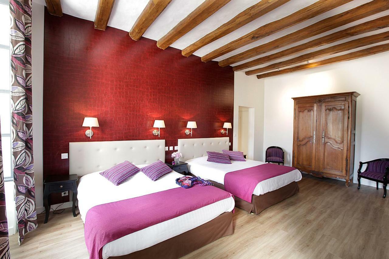 Logis Hotel La Croix Blanche Fontevraud Luaran gambar